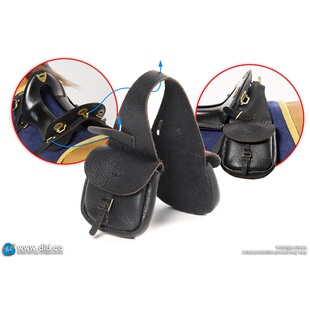 百分之三兵人 1/6 DID E60076 南北战争棕色战马 皮包 十27