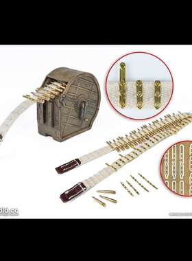 百分之三兵人 1/6 DID D11015 MG08机手 亚瑟 子弹组