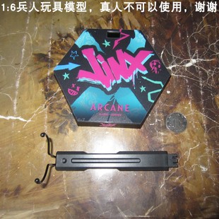 百分之三兵人1/6 hottoys 英雄联盟:双城之战 金克丝 地台