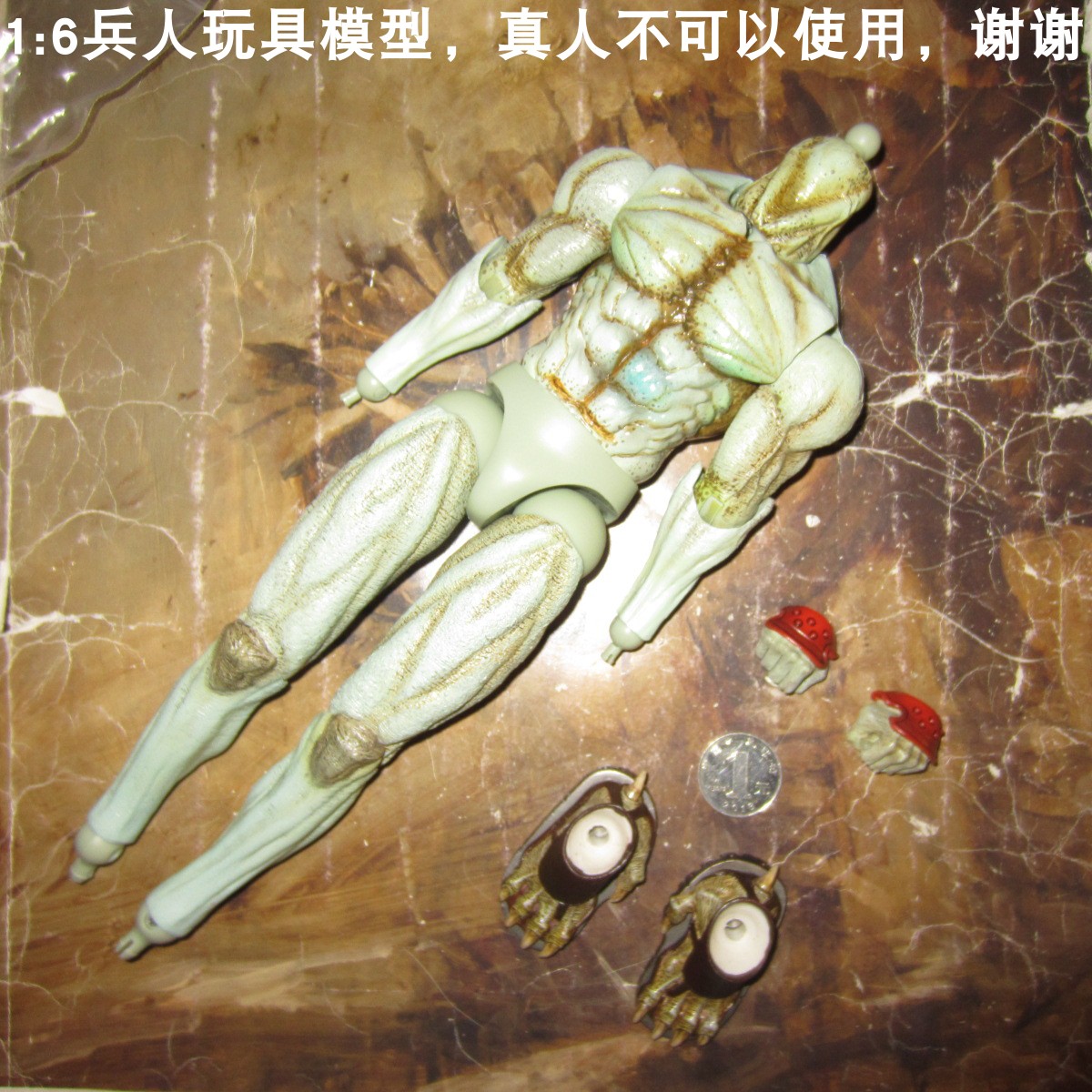 兵人1/6Hottoys赤鬼武士铁血