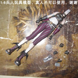 百分之三兵人1/6 hottoys 英雄联盟:双城之战 金克丝 主体手型