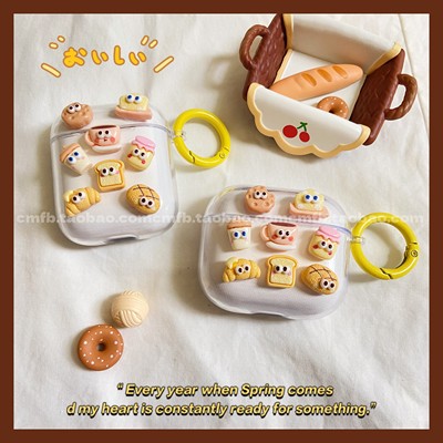 萌趣食玩适用红米buds3保护套小众红米buds4pro耳机壳活力版可爱airdots3pro保护壳青春版redmi airdots2s软