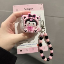 酷洛米适用QCYT18保护套Ailypods可爱QCY T13ANC耳机壳T8S少女心QCY T10/T11蓝牙耳机保护套AilyBuds Lite