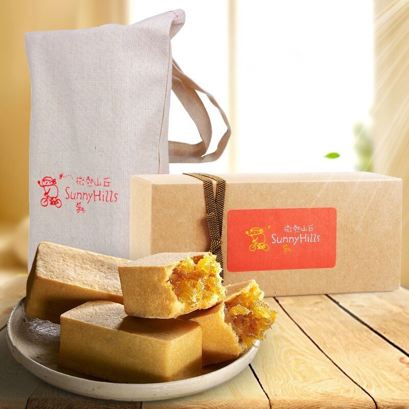 台湾进口原装特产 微热山丘土凤梨酥10入装 糕点心零食礼品盒