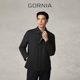 行政鹅绒 高品质羊毛商务外套 鹅绒羽绒服短款 GORNIA 格罗尼雅男士