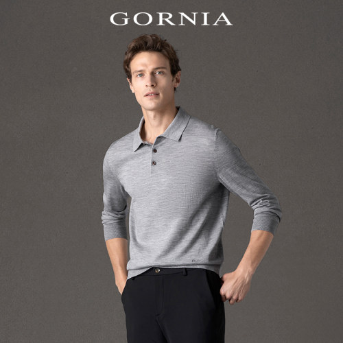 GORNIA/格罗尼雅男士长袖针织