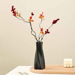 陶瓷花瓶仿真假花家具装饰水培鲜花客厅桌面餐厅轻奢玄关插花摆件