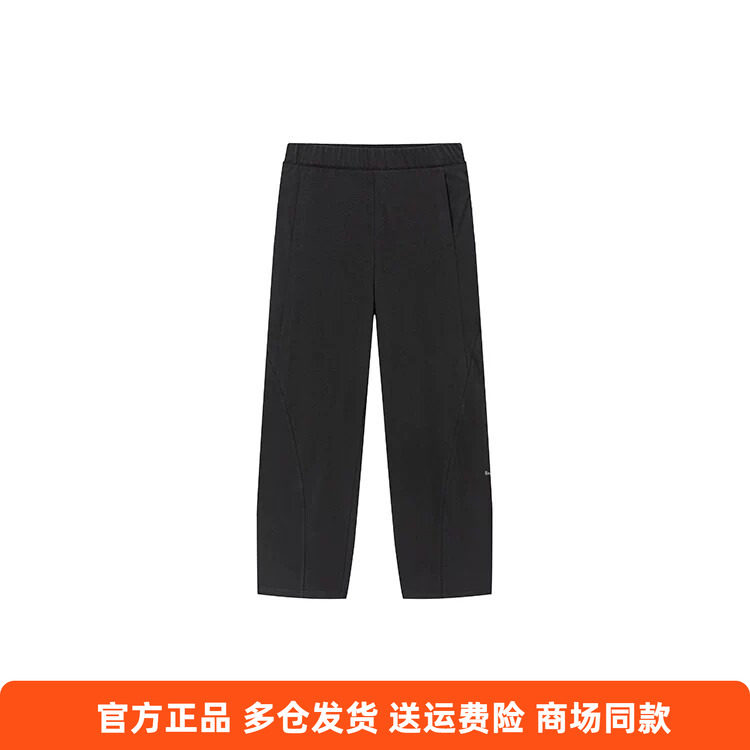 361度正品女士针织长裤直筒卫裤新品2026夏秋休闲女子棉质运动裤