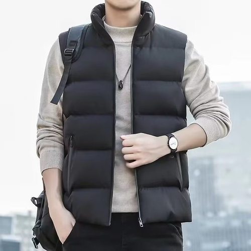 羽绒马甲男款修身背心坎肩上衣服