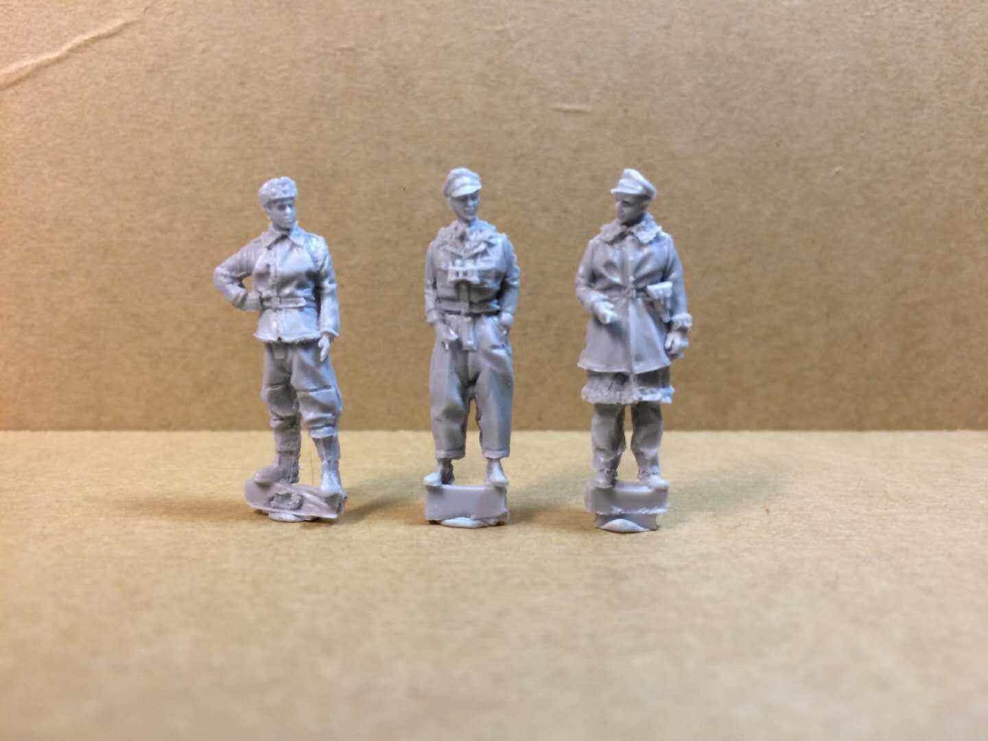 树脂二战德军兵人