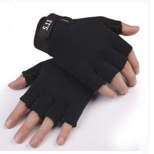 半只指手套特种兵训练老兵保暖漏半指手指无黑色夏季防晒健身透气