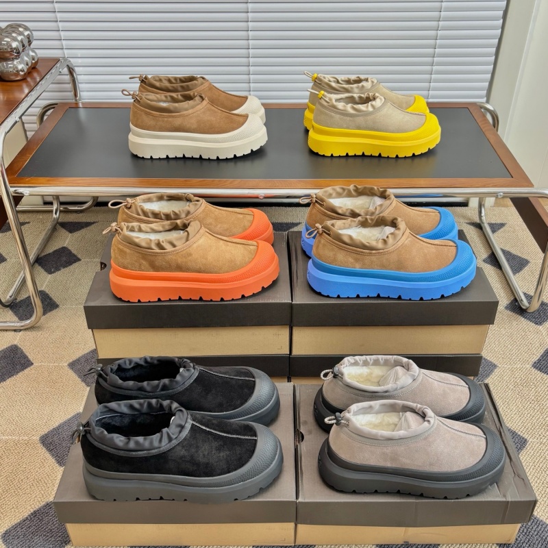 河南桑坡村王一博同款雪地靴低帮休闲鞋皮毛一体松糕底男女情侣靴