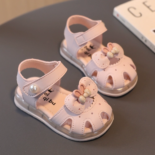 Сандалии для девочек, детская нескользящая обувь для раннего возраста для принцессы, мягкая подошва, 1-3 лет, коллекция 2023