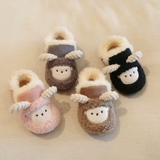 Детская флисовая зимняя обувь для мальчиков, утепленные сапоги