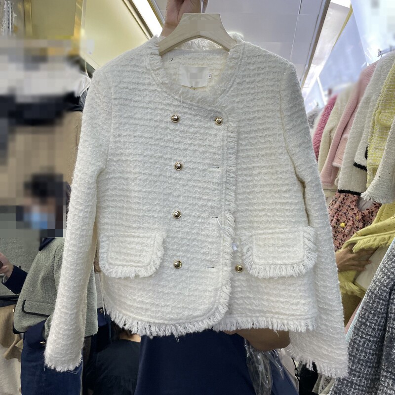 小香风羽绒服外套女2022