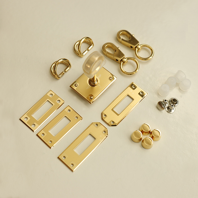 凯莉铂金包全套不锈钢皮具制作