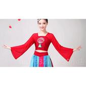 新 高档女式 舞韵纱 汉仙衣长 改良裙水袖 古典高舞服 雅表演服