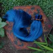 高档古琴流流苏琴流苏渐变色钢琴苏古真丝千丝冰丝纯手工多色斑点