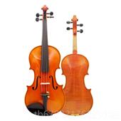 高档小提琴精制专业纯手工油性漆虎专业考纹级成人童比赛演级奏儿