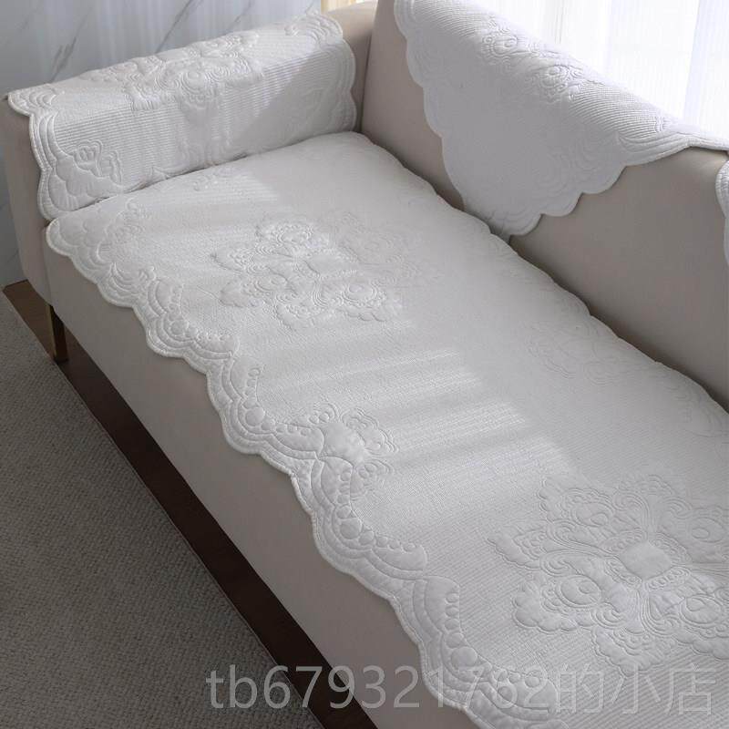 高档韩国进高档北欧发滑垫四季通用客口厅防沙发巾沙靠背巾坐垫罩