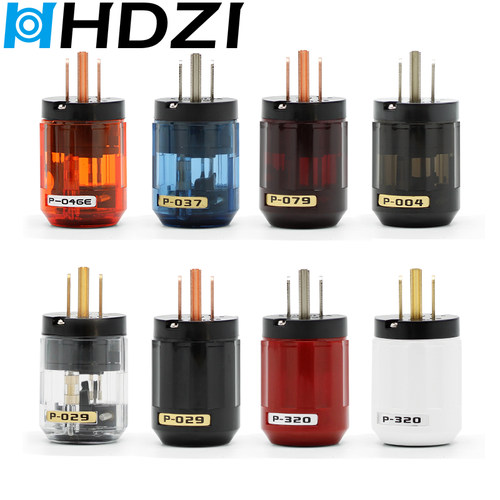 欧亚德纯铜镀金电源插头