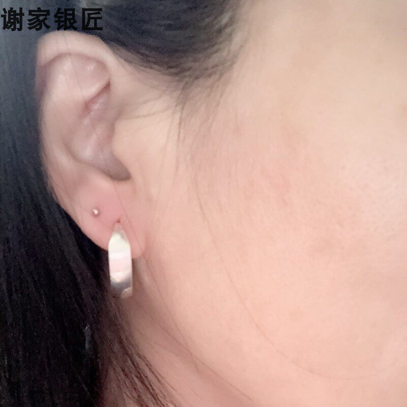 包邮新年礼物99足银光面老人奶奶图片