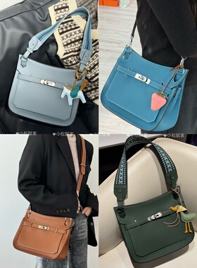 jypsiere28圣杯蓝金棕TC原厂皮斜挎包手缝蜡线女吉普赛手工订制