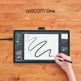 Wacom One数位屏DTC-141全贴合14寸电脑PS动漫绘画修图设计手绘屏
