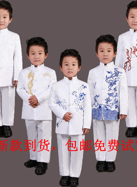 儿童朗诵六一合唱民国学生服装