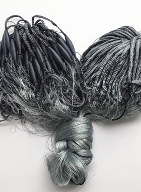 槐渔 1.8米30米尼龙线芬兰网单层网尼龙线渔网复丝网出口网