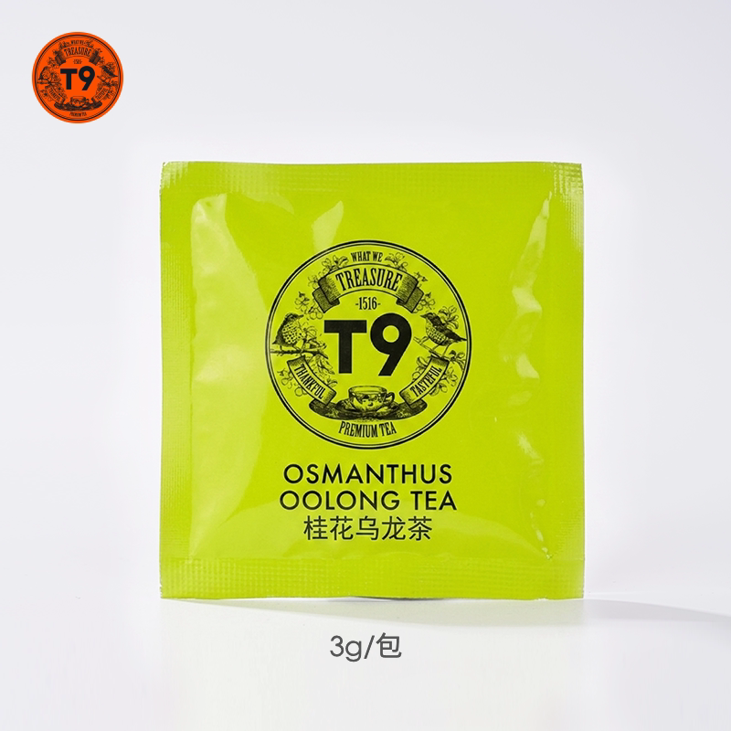 【U先】T9桂花乌龙晶枕包 3g/包 - 实物图