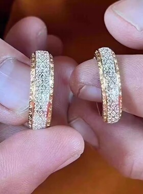 泰国培龙婆百万富翁戒指镀金情侣款男女通用开口指环节日送礼物