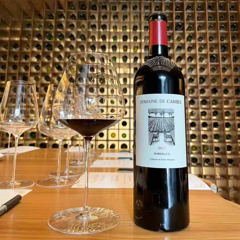 波尔多神隐名庄 Domaine De Cambes 干红葡萄酒 Mitjavile家族
