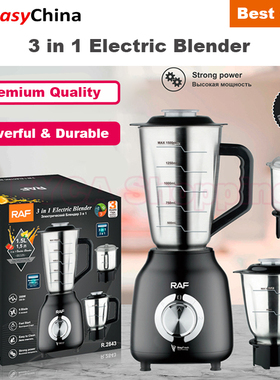 1.5L Electric Food Blender Professional Processor High Speed