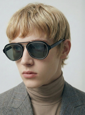 【七夕礼物】JINNNN SEVEN 飞行员式原创简约金属太阳镜墨镜