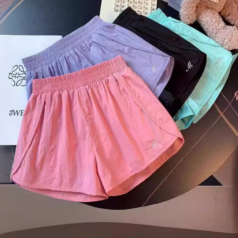 女童短裤夏季宽松薄款儿童外穿冰丝速干裤女孩夏装休闲运动阔腿裤