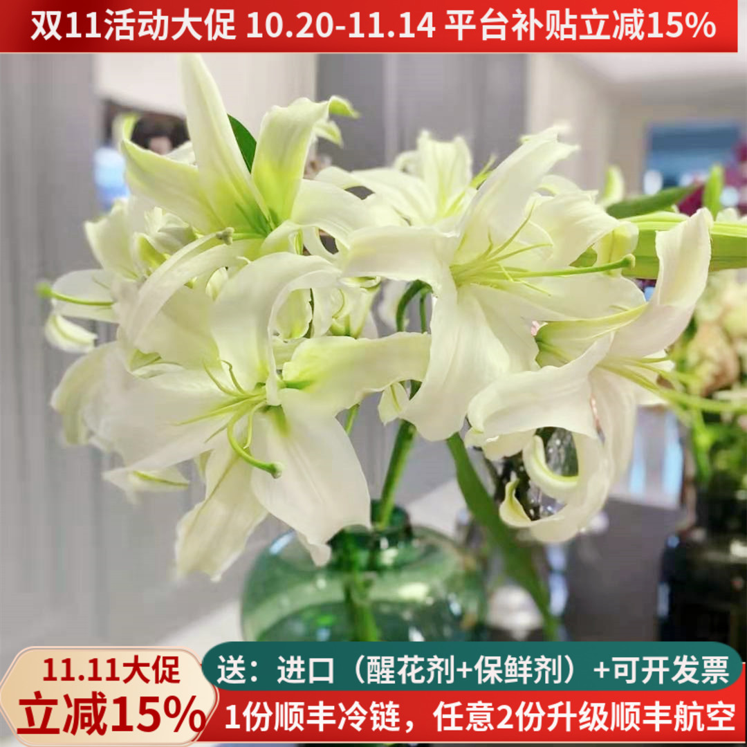 西比利亚香水百合花白云南昆明