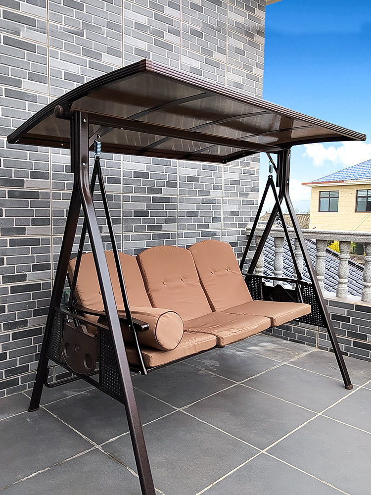 户外秋千吊椅家用摇篮椅阳台吊床庭院荡秋千摇椅室外双人吊篮椅子