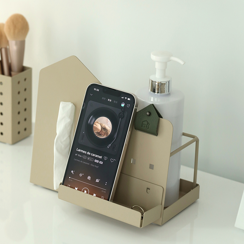 钥匙收纳盘原创多功能收纳架