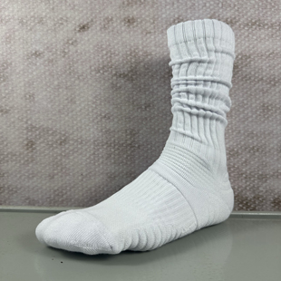 UZPO 无骨袜头很舒服超高帮篮球袜精英袜毛巾底堆堆袜可堆叠穿