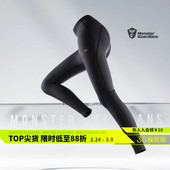 女提臀外穿紧身跑步训练运动高弹健身裤 Monster Guardians瑜伽裤