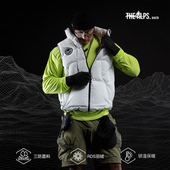 Monster Guardians守护者系列三防户外防风运动羽绒服马甲背心男