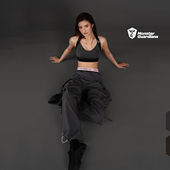 裤 Monster 工装 女户外运动休闲长裤 夏 Guardians未来感系列伞兵裤