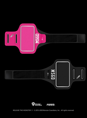 Monster Guardians Lab 跑步健身反光手机运动臂包