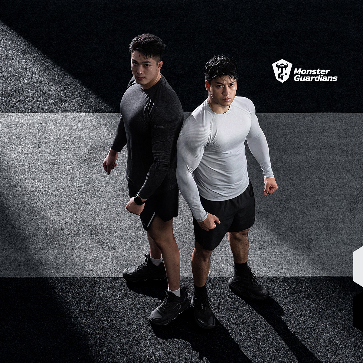 MSGD男子抗菌长袖健身衣