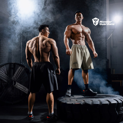 MSGD男子速干抗菌健美运动短裤