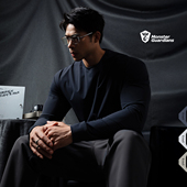 Monster 健身衣 Guardians银标系列男子吸湿速干运动高弹速干长袖