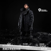 Monster 白鸭绒运动羽绒服男 Guardians暗夜系列秋冬防泼水中长款