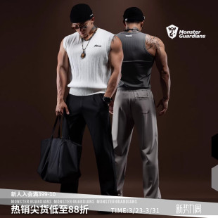 N系列男子春夏直筒吸湿排汗休闲健身运动长裤 Monster Guardians