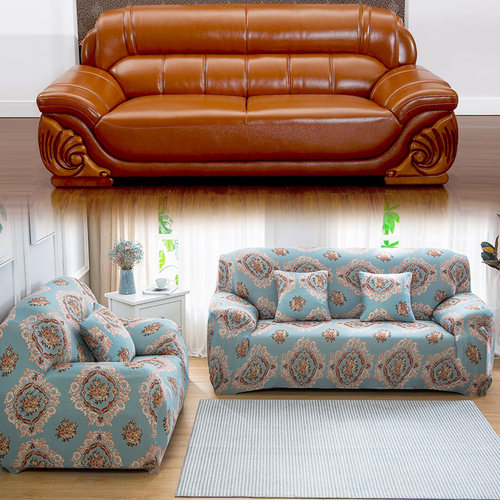 宽扶手沙发套柔软牛奶丝面料